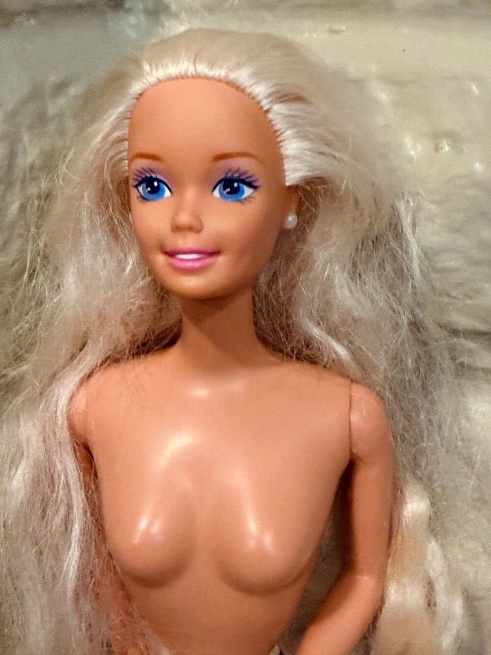 Vintage 1990s Mattel Barbie Doll Blonde Hair